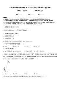 山东省峄城区底阁镇中学2022-2023学年七下数学期末考试试题含答案