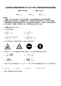 山东省枣庄市薛城区舜耕中学2022-2023学年七下数学期末教学质量检测试题含答案