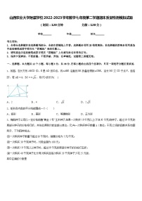 山西农业大学附属学校2022-2023学年数学七年级第二学期期末质量检测模拟试题含答案