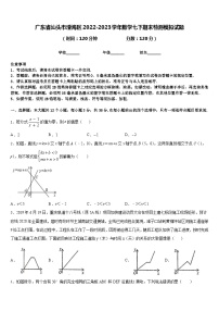 广东省汕头市澄海区2022-2023学年数学七下期末检测模拟试题含答案
