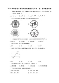 2022-2023学年广东省河源市紫金县七年级（下）期末数学试卷（含解析）