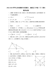 2022-2023学年山东省德州市禹城市、高新区八年级（下）期末数学试卷（含解析）