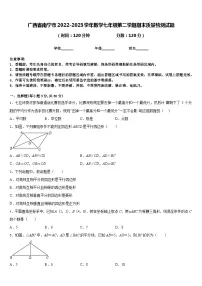 广西省南宁市2022-2023学年数学七年级第二学期期末质量检测试题含答案