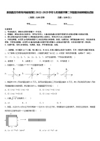 新疆昌吉市教育共同体四校2022-2023学年七年级数学第二学期期末调研模拟试题含答案