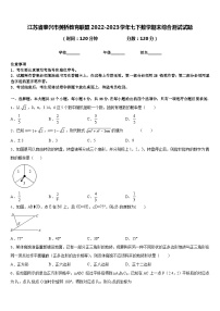 江苏省泰兴市黄桥教育联盟2022-2023学年七下数学期末综合测试试题含答案