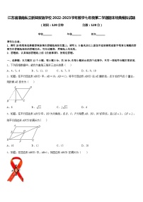 江苏省灌南私立新知双语学校2022-2023学年数学七年级第二学期期末经典模拟试题含答案