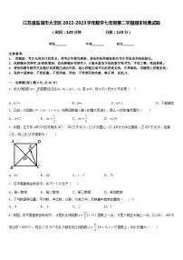 江苏省盐城市大丰区2022-2023学年数学七年级第二学期期末经典试题含答案