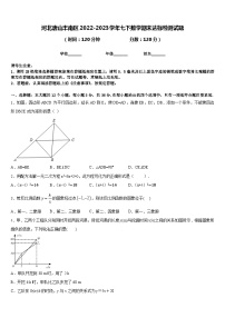 河北唐山丰南区2022-2023学年七下数学期末达标检测试题含答案
