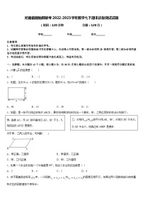 河南省固始县联考2022-2023学年数学七下期末达标测试试题含答案