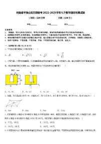 河南省平顶山宝丰县联考2022-2023学年七下数学期末经典试题含答案