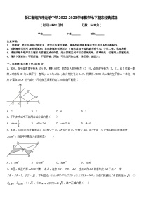 浙江省绍兴市元培中学2022-2023学年数学七下期末经典试题含答案