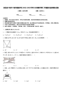 湖北省十堰市十堰外国语学校2022-2023学年七年级数学第二学期期末监测模拟试题含答案