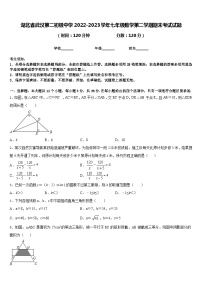 湖北省武汉第二初级中学2022-2023学年七年级数学第二学期期末考试试题含答案