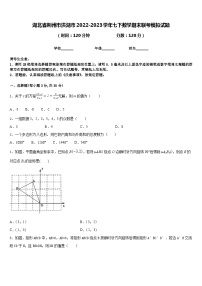 湖北省荆州市洪湖市2022-2023学年七下数学期末联考模拟试题含答案