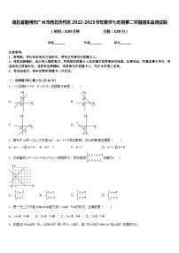 湖北省随州市广水市西北协作区2022-2023学年数学七年级第二学期期末监测试题含答案