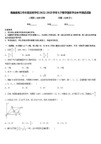 海南省海口市长流实验学校2022-2023学年七下数学期末学业水平测试试题含答案