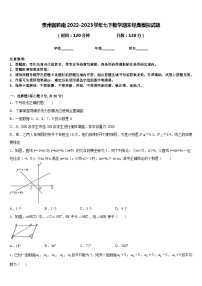 贵州省黔南2022-2023学年七下数学期末经典模拟试题含答案