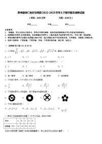 贵州省铜仁地区松桃县2022-2023学年七下数学期末调研试题含答案