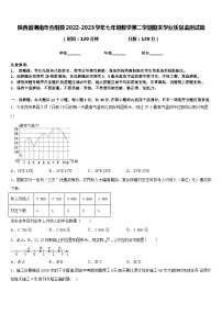 陕西省渭南市合阳县2022-2023学年七年级数学第二学期期末学业质量监测试题含答案
