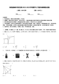 陕西省榆林市定边县2022-2023学年数学七下期末调研模拟试题含答案