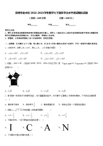 郑州市金水区2022-2023学年数学七下期末学业水平测试模拟试题含答案