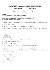 西藏拉萨市名校2022-2023学年数学七下期末达标检测试题含答案
