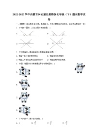 2022-2023学年内蒙古兴安盟扎赉特旗七年级（下）期末数学试卷（含解析）