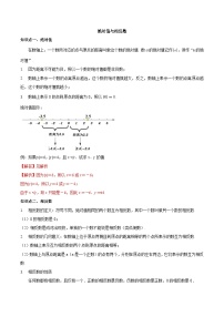 初中数学苏科版七年级上册2.4 绝对值与相反数优秀课时训练