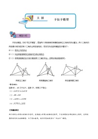 模型11 手拉手模型（讲+练）-备战2023年中考数学解题大招复习讲义（全国通用）