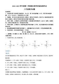 山东省济宁市曲阜市2022-2023学年八年级下学期期末数学试题（解析版）