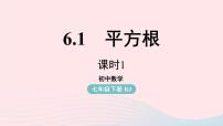 人教版七年级下册6.1 平方根课文配套ppt课件