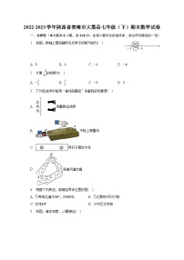 2022-2023学年陕西省渭南市大荔县七年级（下）期末数学试卷（含解析）