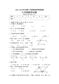 广东省湛江市麻章区2022-2023学年七年级下学期期末教学质量监测数学试卷(含答案)