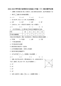 四川省资阳市安岳县2022-2023学年八年级下学期期末数学试卷