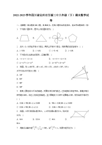 2022-2023学年四川省达州市万源三中八年级（下）期末数学试卷（含解析）