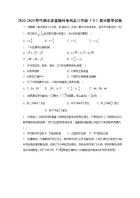 2022-2023学年湖北省恩施州来凤县八年级（下）期末数学试卷（含解析）