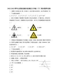 2022-2023学年山西省运城市盐湖区七年级（下）期末数学试卷（含解析）