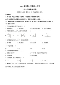 2022~2023学年广东省广州市第一一三中学七年级下学期期中考试数学试卷