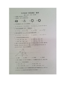 湖南省永州市新田县云梯学校2023-2024学年九年级上学期入学考试数学试题