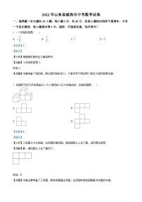 2022年山东省威海市中考数学真题（解析版）