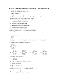 2022-2023学年湖北省黄冈市武穴市七年级（下）期末数学试卷（含解析）