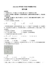 河南省驻马店市平舆县2022-2023学年八年级下学期期末数学试题