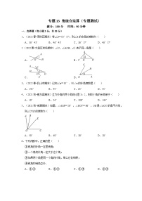 专题13 角综合运算（专题测试）-2022-2023学年七年级数学上学期期中期末考点大串讲（人教版）