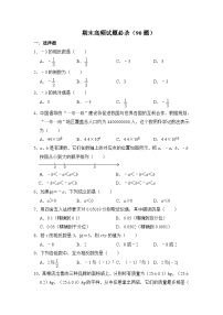 期末高频试题必杀（90题）-2022-2023学年七年级数学上学期期中期末考点大串讲（人教版）