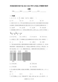 河南省洛阳市洛宁县2022-2023学年七年级上学期期中数学试题