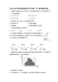 2022-2023学年湖北省荆门市八年级（下）期末数学试卷（含解析）