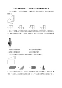 （10）投影与视图——2023年中考数学真题专项汇编