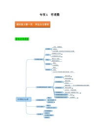 专项1  有理数—2023年人教版七年级上册数学期末考试复习方案（原卷版）