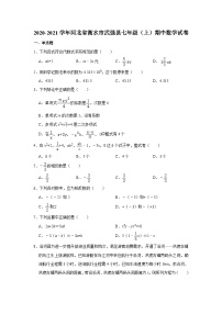 河北省衡水市武强县2020-2021学年七年级上学期期中数学试卷