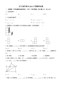 辽宁省丹东市2021年中考数学试题（原卷版）